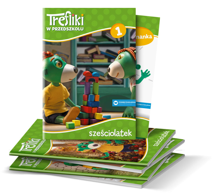 Trefliki w przedszkolu. Sześciolatek