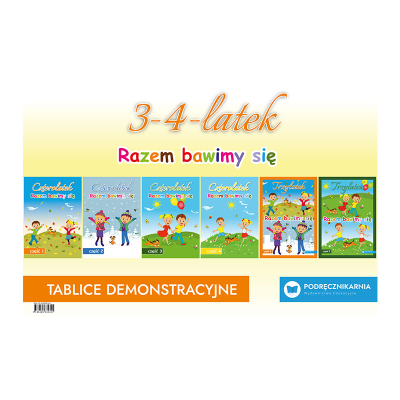 OKŁADKA Razem bawimy sie 3 latki Karty Pracy cz 2