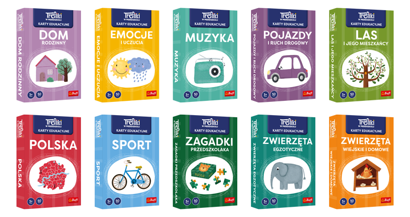 Gra planszowa Trefliki w przedszkolu dodatki