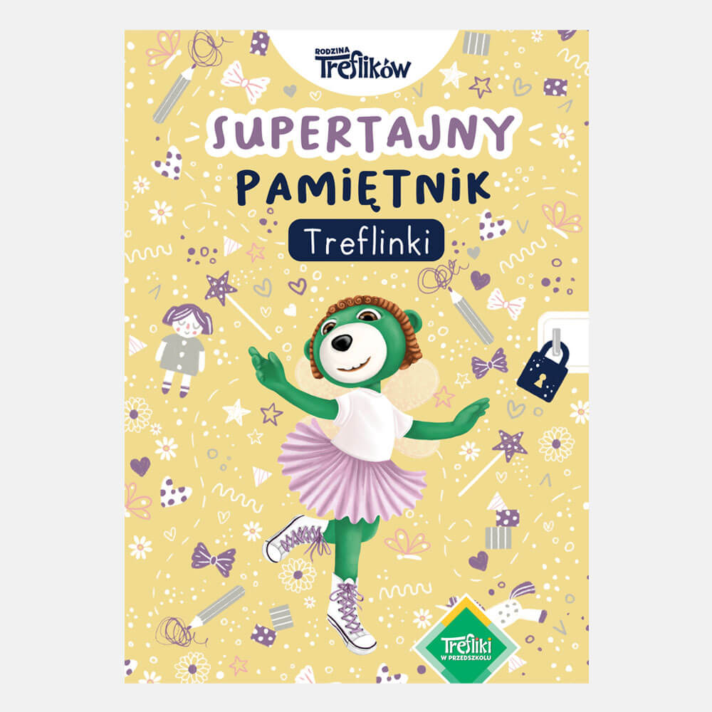 supertajny pamietnik Treflinki okladka