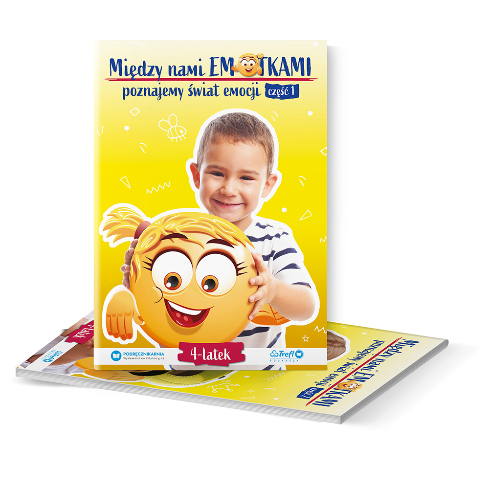 pakiet Miedzy nami Emotkami 4 latki 