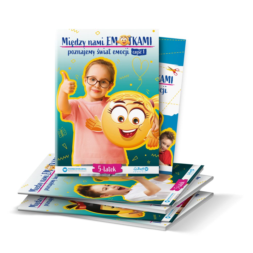 pakiet Miedzy nami Emotkami 5 latki 