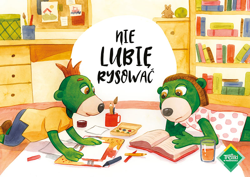 Plansza A3 Nie lubię rysować