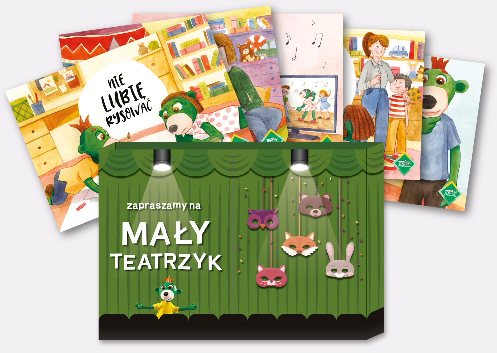 Pakiet "Trefliki w przedszkolu" + Mały Teatrzyk