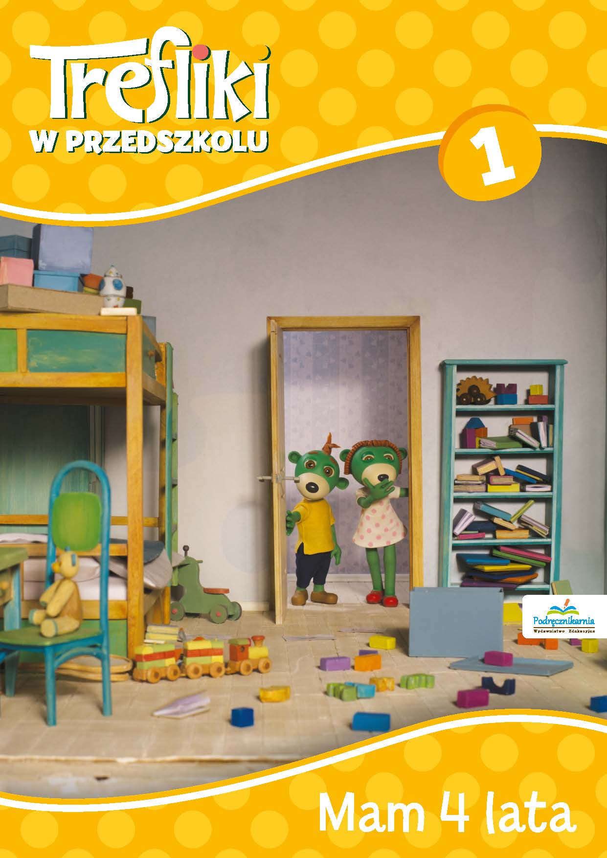 3 latek trefliki w przedszkolu okladka cz1