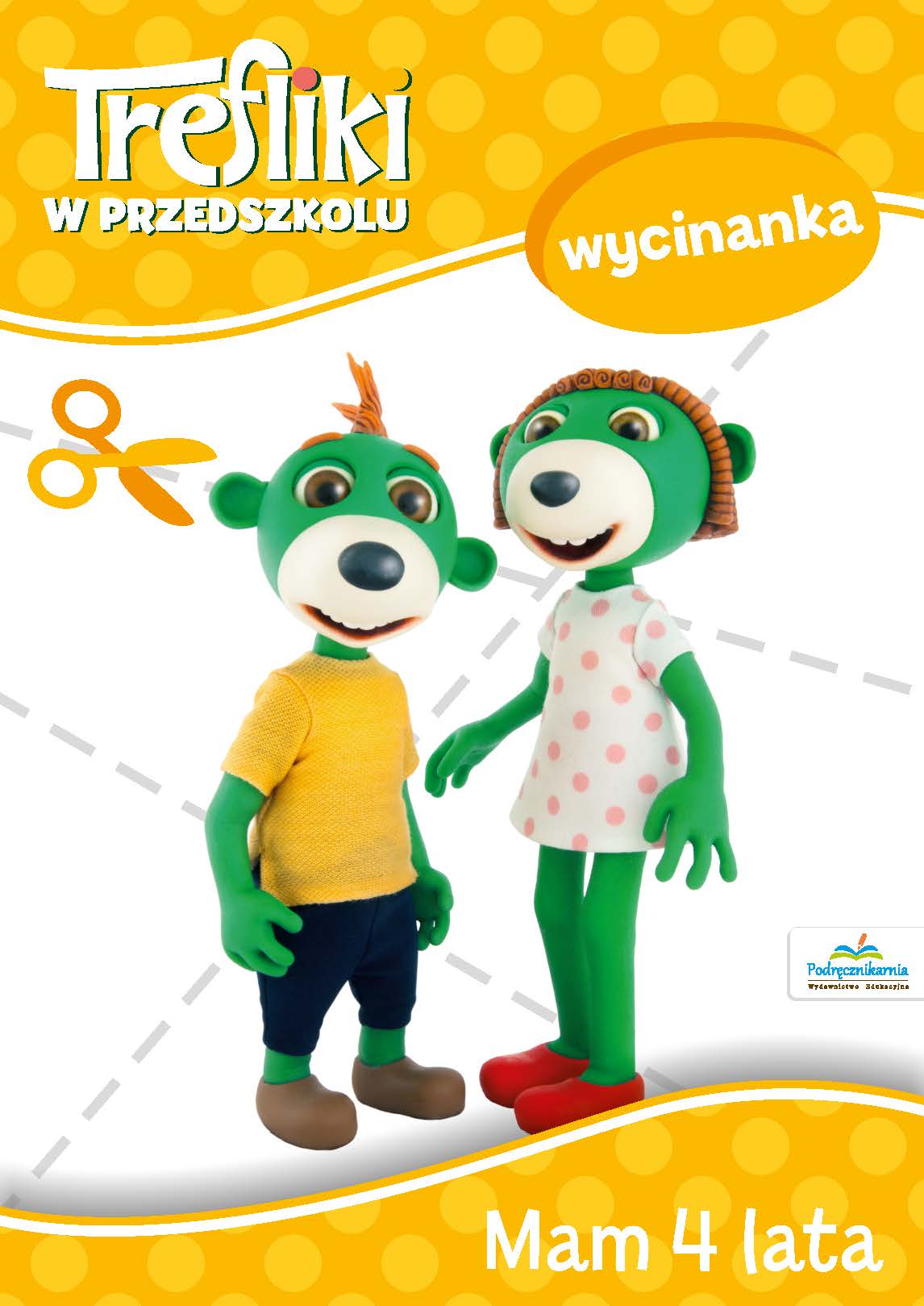 3 latek trefliki w przedszkolu okladka 