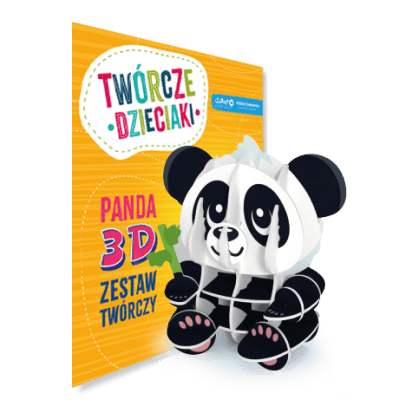 Twórczy zestaw Panda 3D