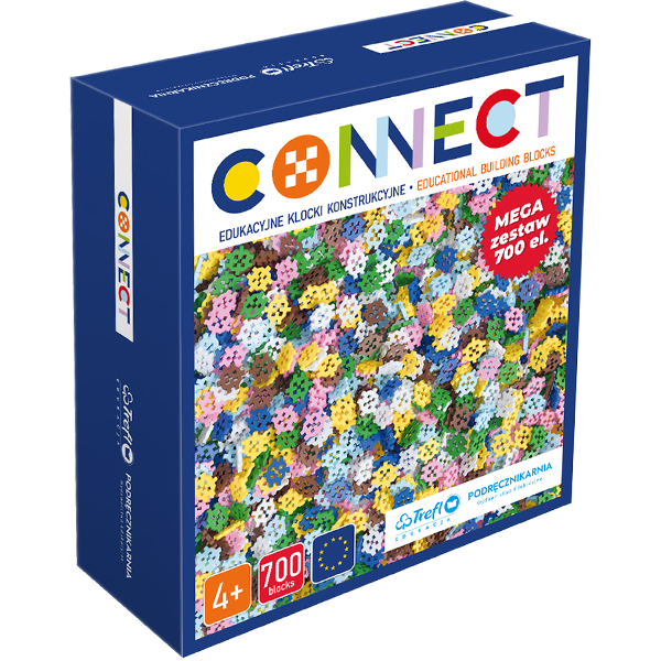 Klocki Connect Zestaw 700 elementów