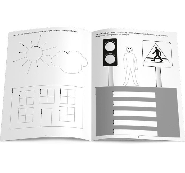 Zabawy grafomotoryczne Małego Przedszkolaka 