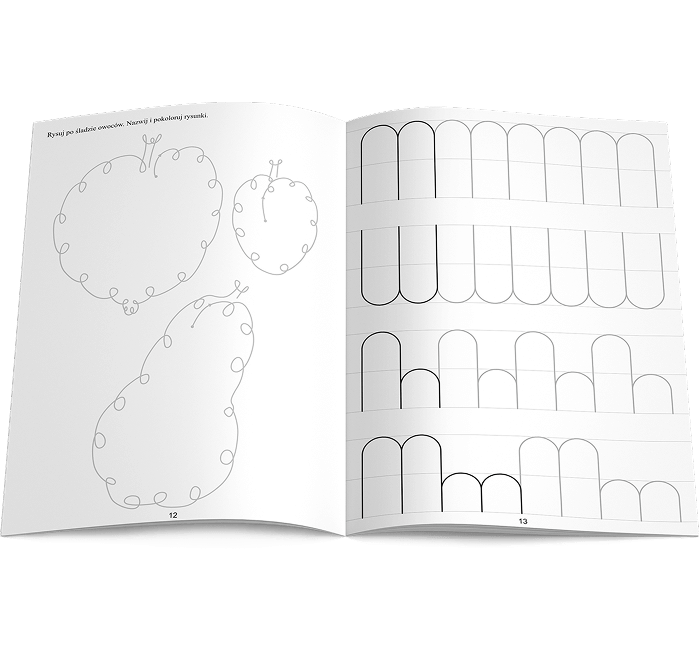 Zabawy grafomotoryczne Przedszkolaka