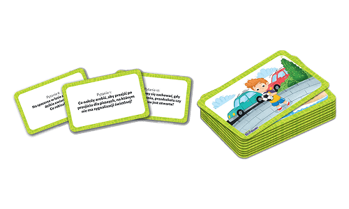 karty z zadaniami „Questy”