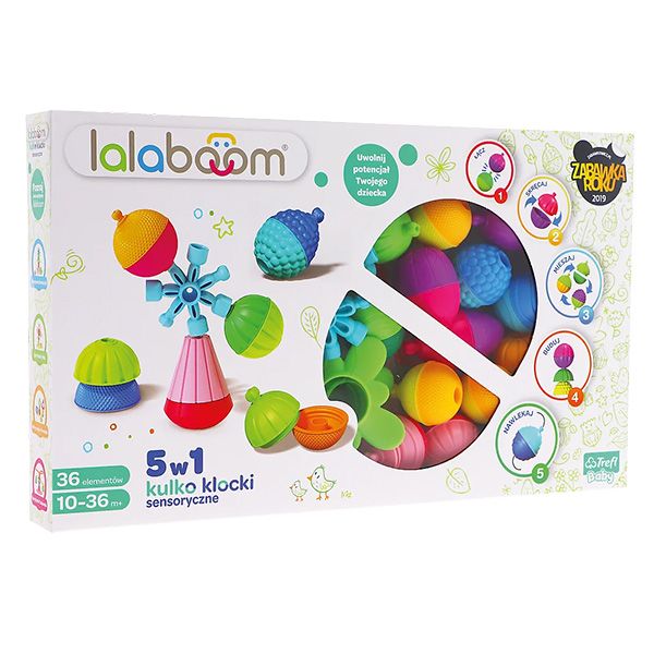 Zestaw kulko-klocków (36 elementów)