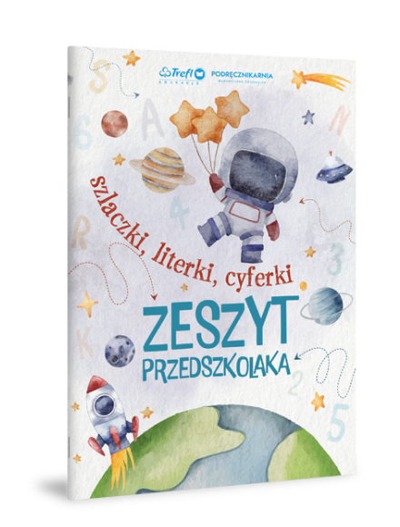Szlaczki, literki, cyferki. Zeszyt przedszkolaka.