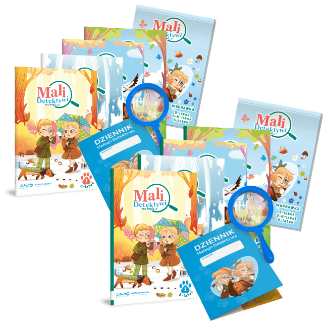 Mali Detektywi na tropie… Pięcio- i sześciolatek 