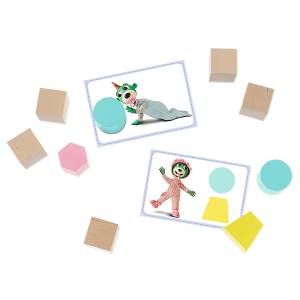 O!Klocki Pasowanki Baby –  Bobaski i Miś