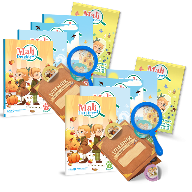 Mali Detektywi na tropie... Mam 4 lata, Mam 5 lat