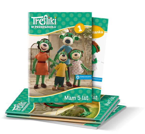 Trefliki w przedszkolu. Mam 5 lat