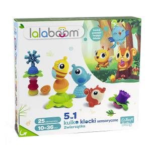 Zestaw prezentowy kulko-klocków – zwierzątka leśne (25 elementów)