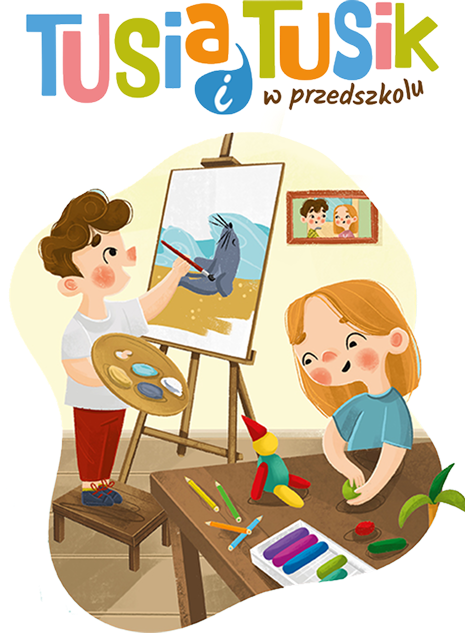 TUSia i TUSik Kreatywny zeszyt