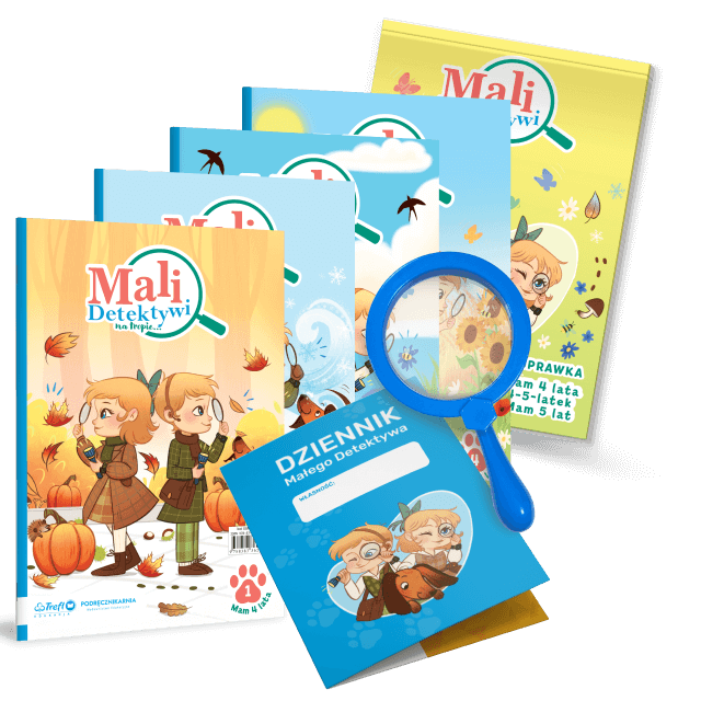 Mali Detektywi na tropie... Mam 4 lata 