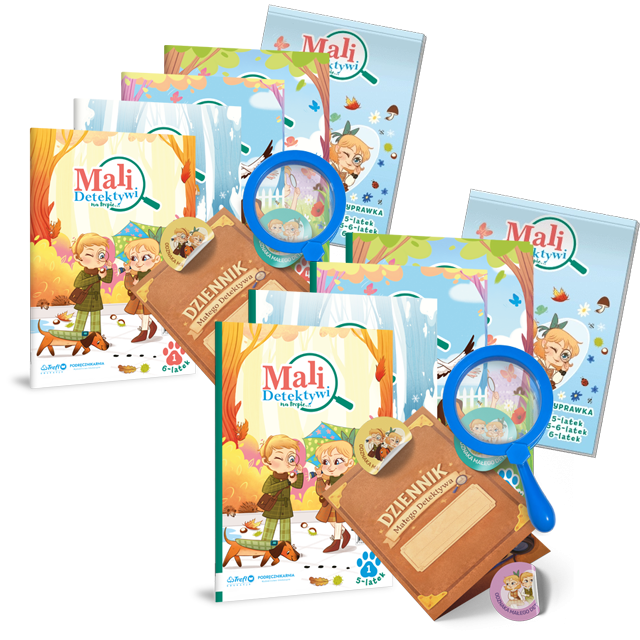 Mali Detektywi na tropie… Pięcio- i sześciolatek 