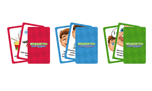 75 kart z ćwiczeniami: logorytmicznymi, oddechowymi, artykulacyjnymi