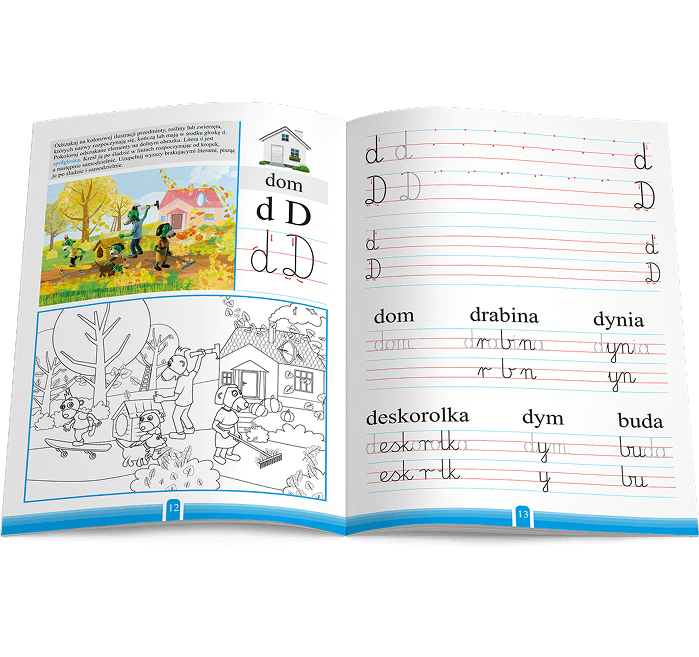 Zabawy grafomotoryczne Starszaka - część 1