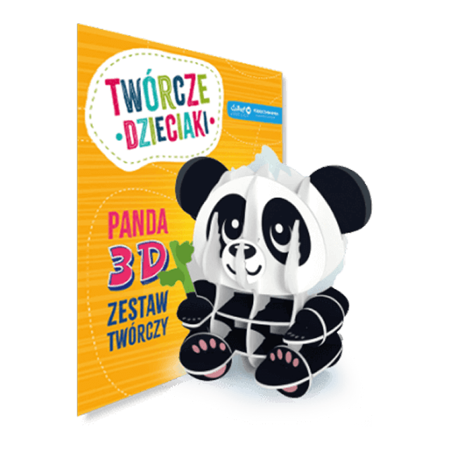 Zestaw twórczy „Panda 3D”