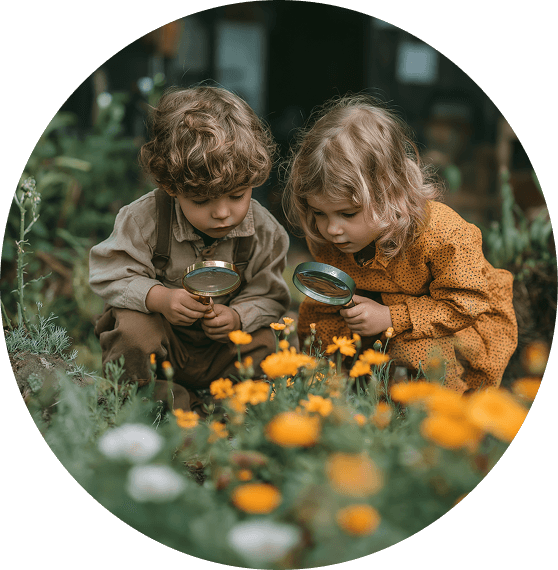 zieci charakteryzujące się dużą ciekawością