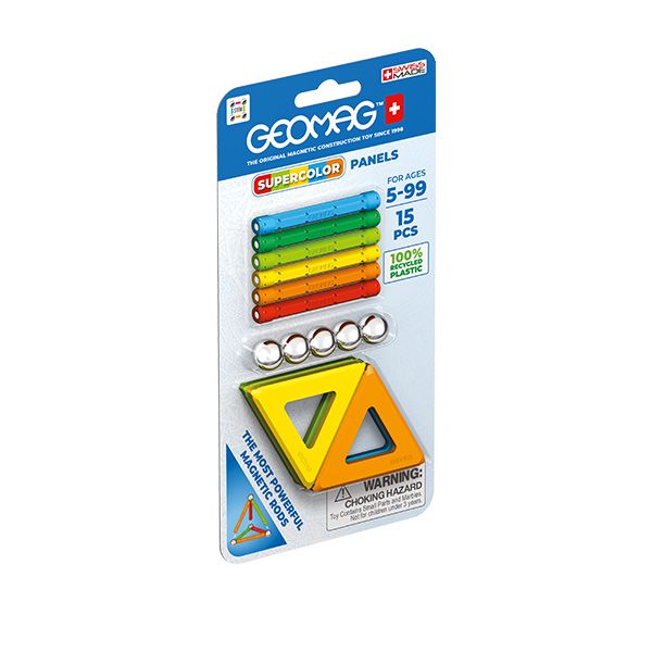 Geomag Supercolor Panels Recycled Blister