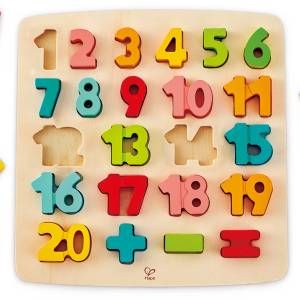Puzzle Stojące Liczby Hape