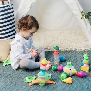 Zestaw kulko-klocków (48 elementów)