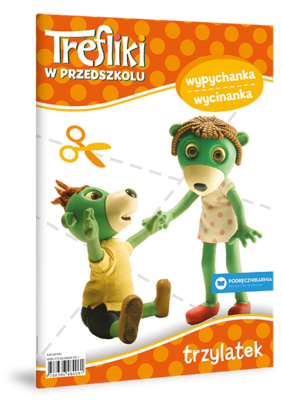 Między nami Emotkami. 3-latek wycinanka