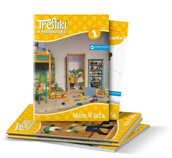 Trefliki w przedszkolu. Mam 4 lata