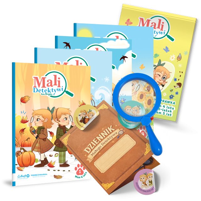 Mali Detektywi na tropie... Mam 4 lata 