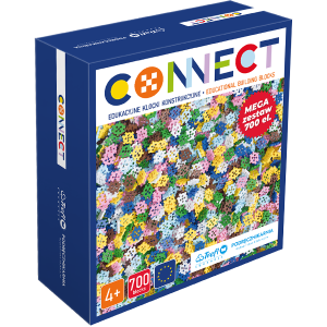 Klocki Connect Zestaw 700 elementów