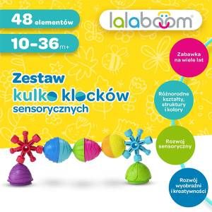 Zestaw kulko-klocków (48 elementów)