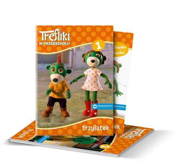 Trefliki w przedszkolu. Trzylatek